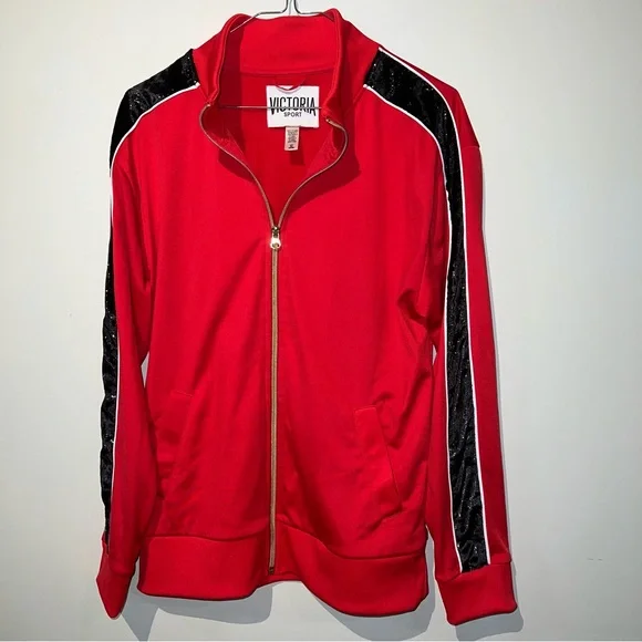 Red Track Jacket - Picture 3 of 5